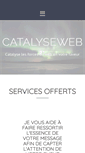 Mobile Screenshot of catalyseweb.com